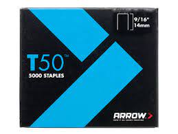 Arrow T50/55 9/16in Staples 1250