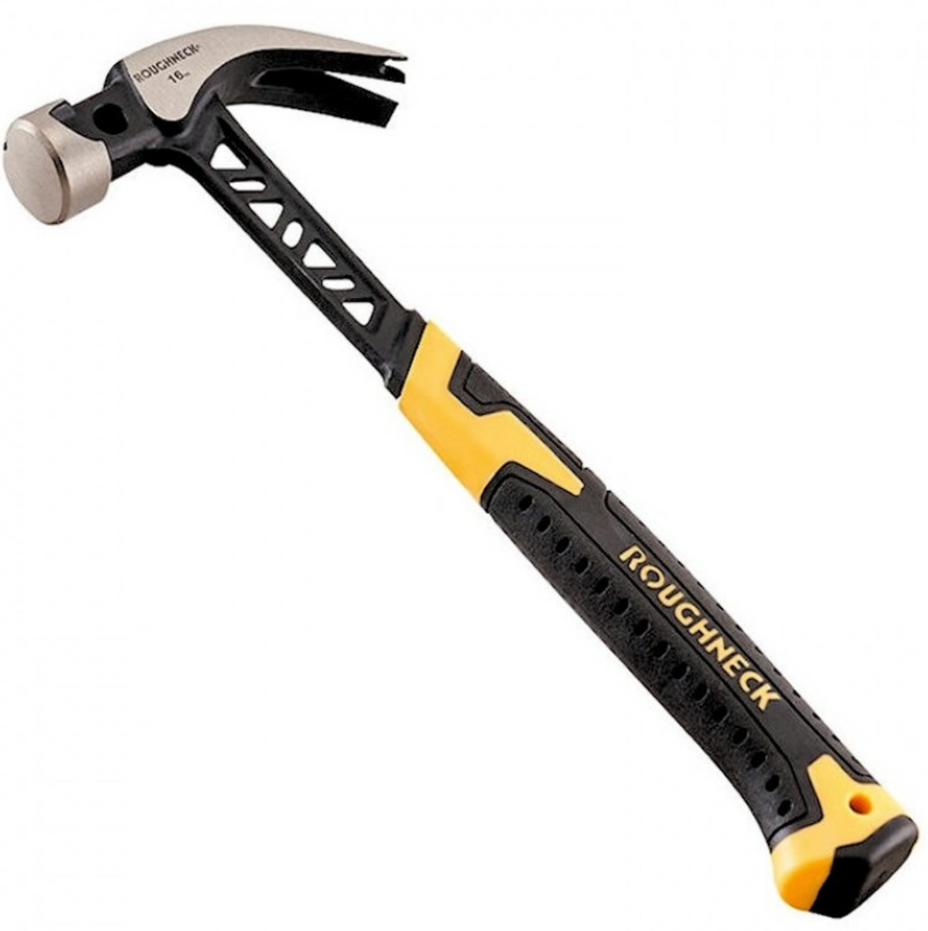 Roughneck Gorilla V-Series Claw Hammer 20oz & Claw Bar 10in
