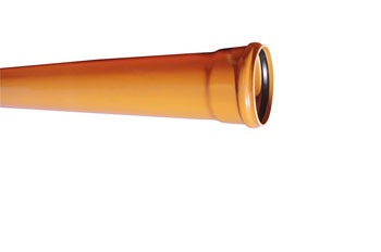 9"x6" Sewer Wavspec Sn4 S/S Pipe 244mm 6m