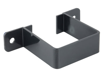 Squareline Pipe Bracket 61mm Black