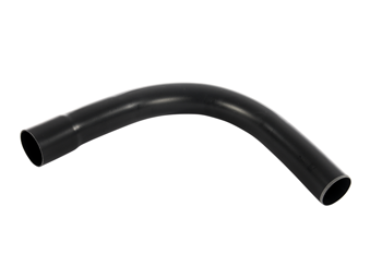 6" PVC Duct Bend 90 Degrees Socketed 160mm Black