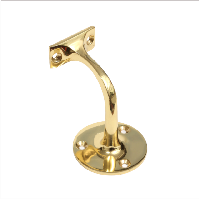 PHX 2 1/2" Brass Handrail Bracket
