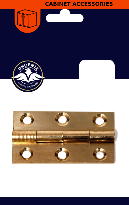 PHX 2. 1/2" Brass Butt Hinge
