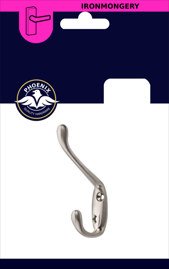 PHX Chrome Hat & Coat Hook