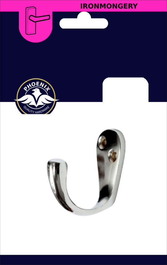 PHX Chrome Robe Hook