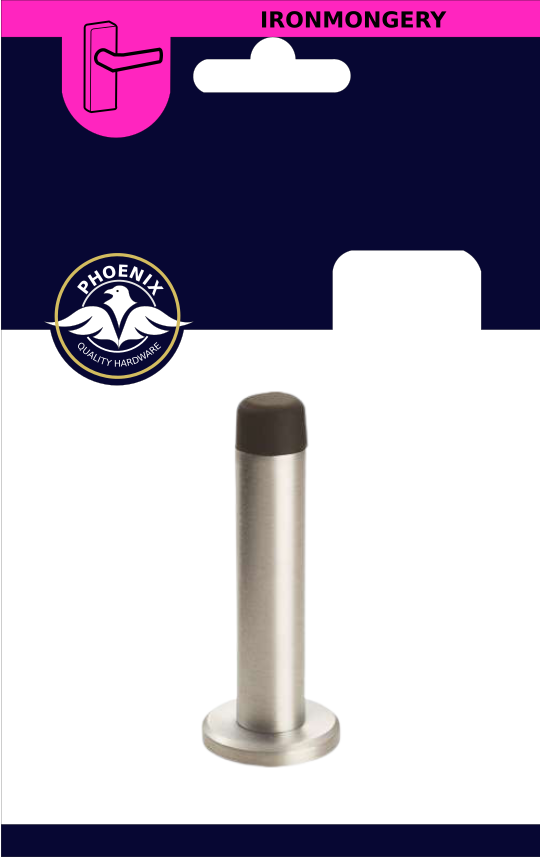 PHX 3" Stain Fixed Door Stop