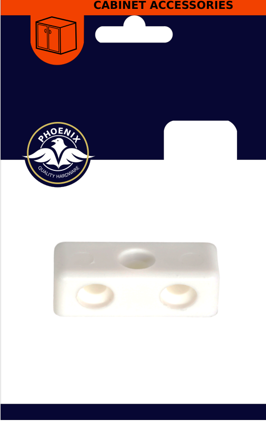 PHX White Modesty Block