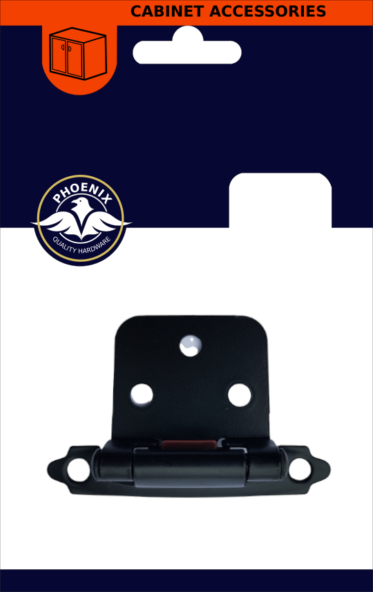 PHX Self Closing Cab Hinge Black