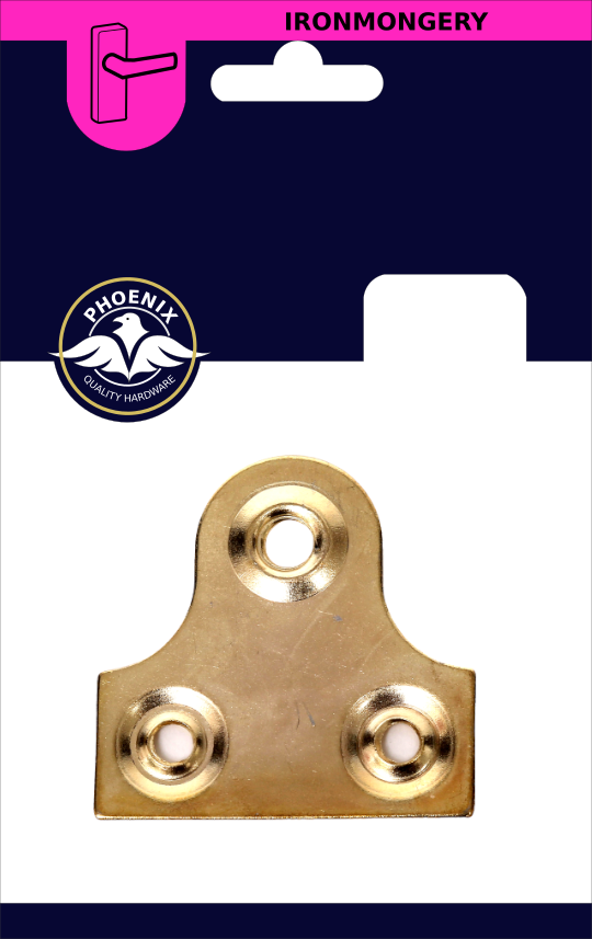 PHX 1 1/4" EB Glass Plate Plain