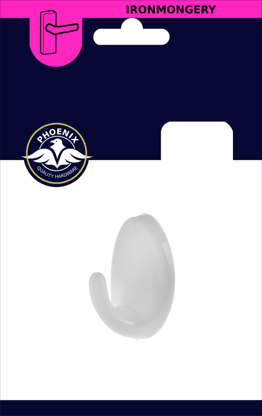 PHX Self Adhesive Large Oval Hooks