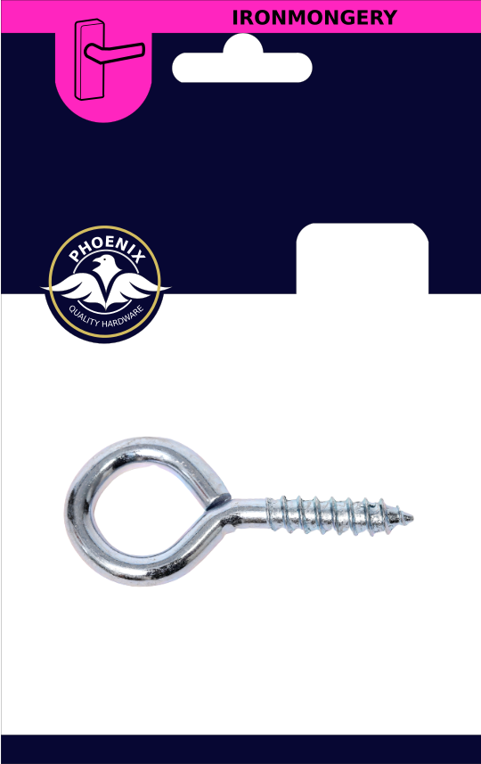 PHX 40x8mm Screw Eyes