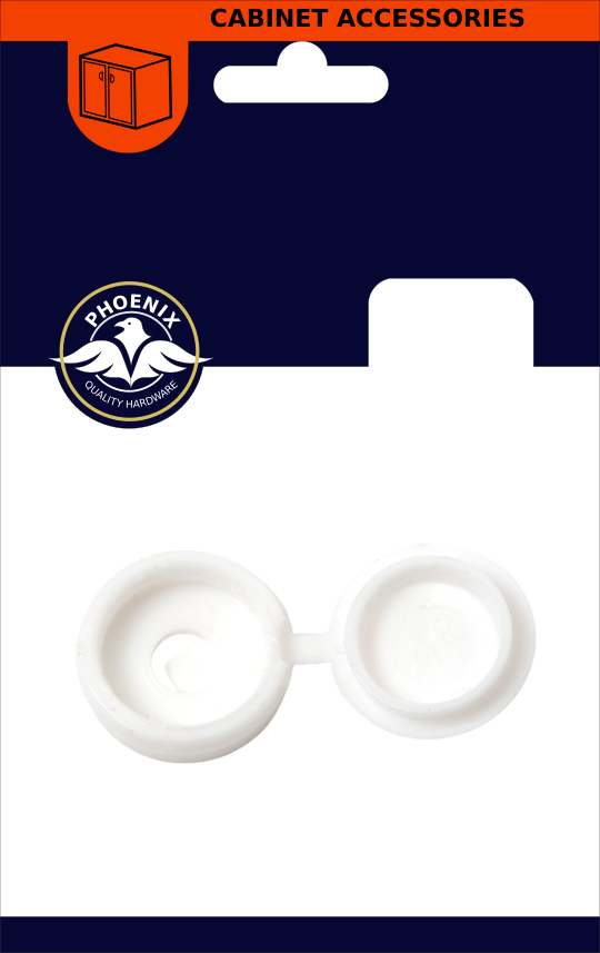 PHX White Screw Cover & Cap