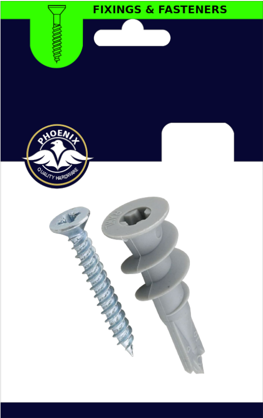 PHX Driva Plaster Board Fixing Nylon