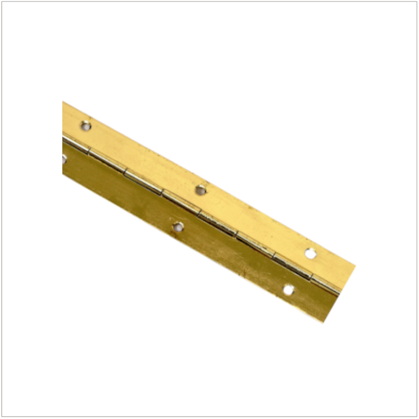 PHX Piano Hinge Brassed 6ft 1 1/4"