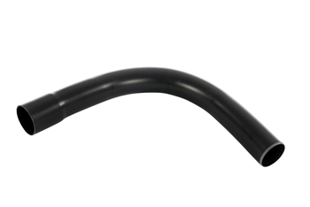 4" PVC Duct Bend 90 Degrees Socketed 110mm Black