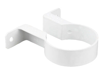 Roundline Pipe Bracket 68mm White