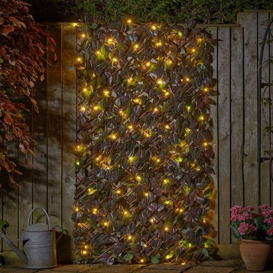 Solar InLit Purple Haze Trellis 180 x 90cm