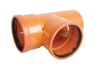 6"x4" Sewer S/S Unequal Branch 90 Degrees 160x110mm