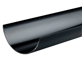 Roundline Gutter 112mm Black 4m