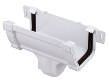 Stormline Line Running Outlet 111mm White