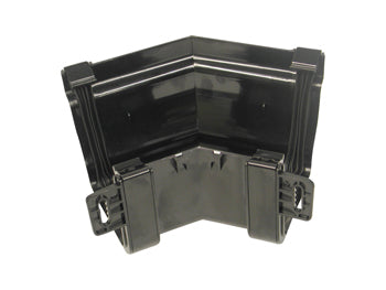 Stormline Gutter Angle External 45 Degrees 111mm Black