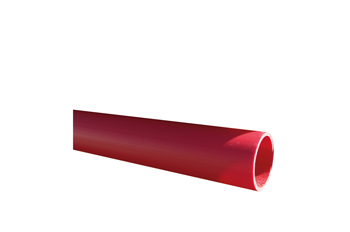 2" ESB PE Duct Pipe Plain Ended 50mm Red 6m