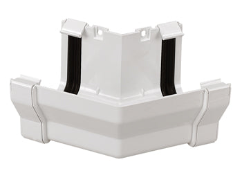 Stormline Gutter Angle External 45 Degrees 111mm White