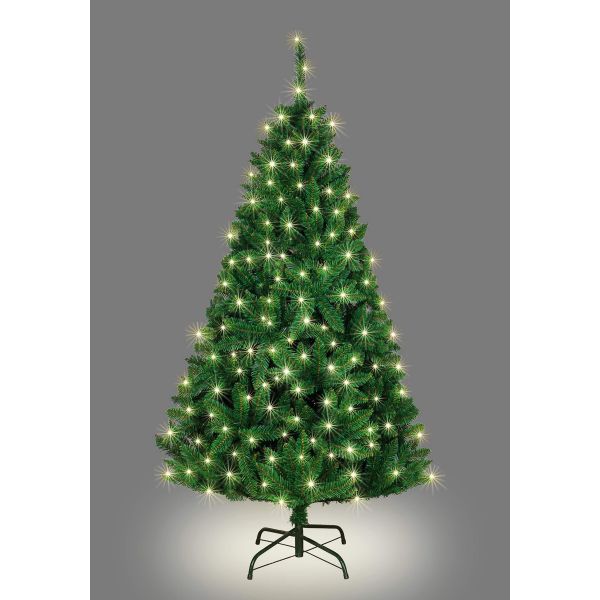 6ft Imperial Pine Green Warm White Christmas Tree
