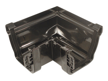 Stormline Gutter Angle External 90 Degrees 111mm Black