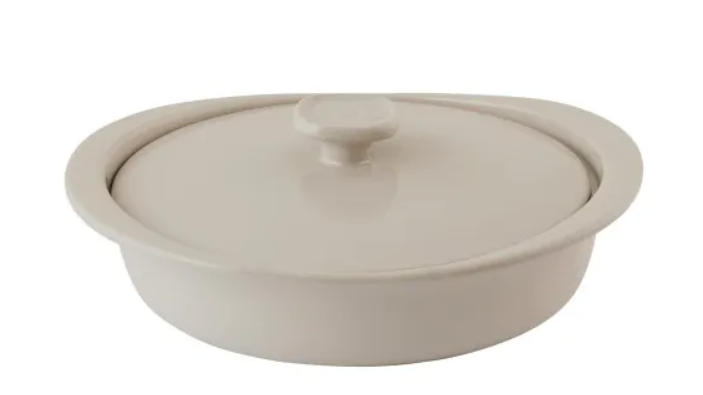 Covered Round Baking Dish Balance Moonmist 2.4L