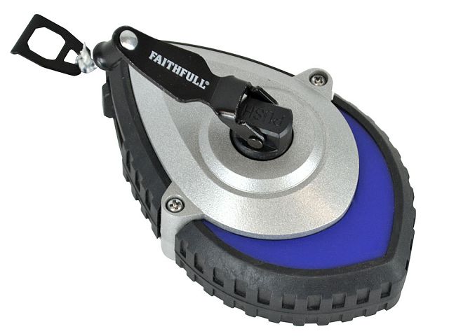 Faithfull Chalk Line Aluminium 30M