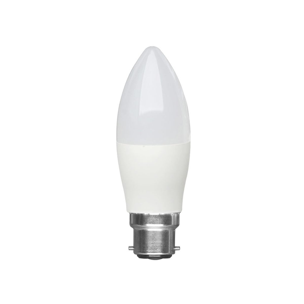 Solus 60w=8w BC SMD C35 Candle LED Non-Dimm