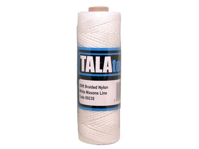 Tala White Braided Mason's Line 350ft