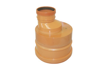 9" Sewer S/S Level Invert Reducer 244x110mm