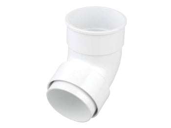 Roundline Offset Bend Socket 68mm White