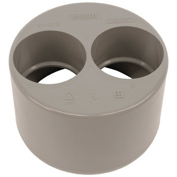 Wadal PVC Reducer Bush Grey 110x50x50