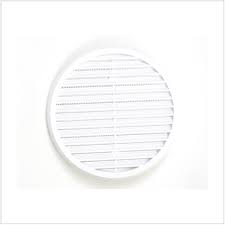 MAP Push In Vent Round 80-150mm White