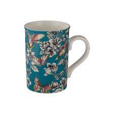 P&K Hummingbird Floral Tea Mug 300ml