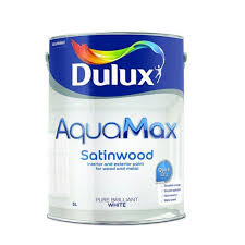 Dulux Aquamax Satinwood Pure Brilliant White 5L