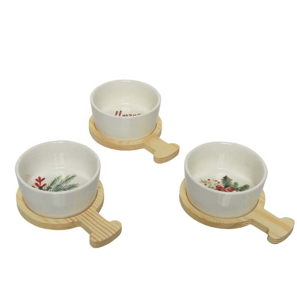 Tapas Set With 3 Bowls