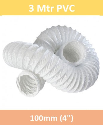 3mtr Tumble Dryer Hose 100mm Round