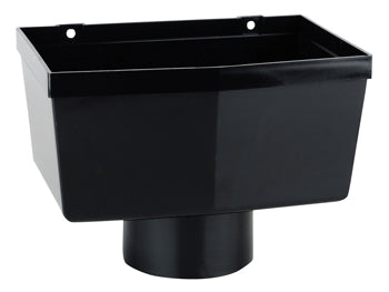 4" Soil Hopper Head 110mm Black