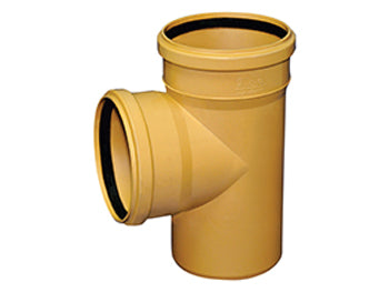 6"x6" Sewer S/S Equal Branch 90 Degrees 160mm