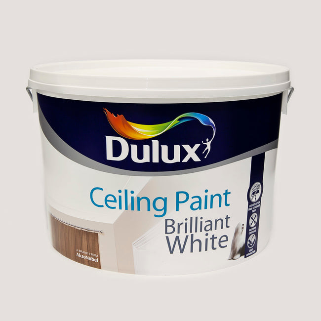 Dulux Ceiling Paint Brilliant White 10L