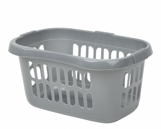 Casa Hipster Laundry Basket Silver