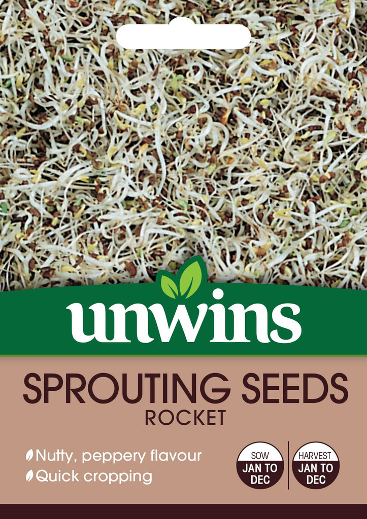Unwins Sprouting Seeds Rocket