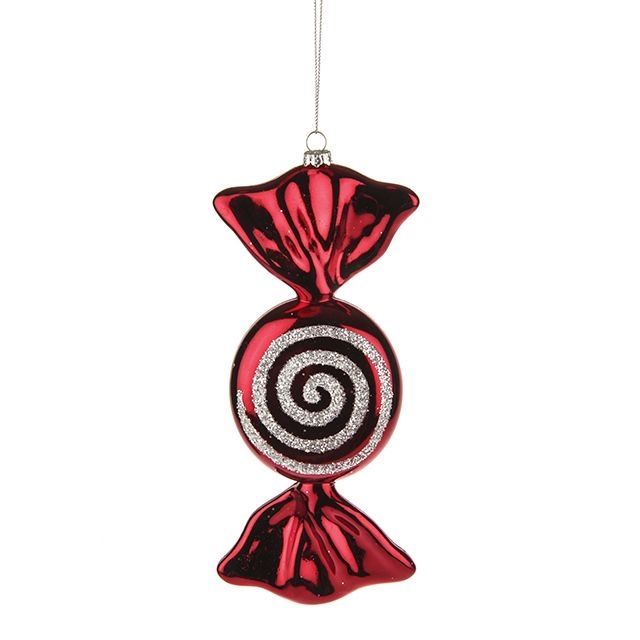 Candy Swirl Ornament 12cm