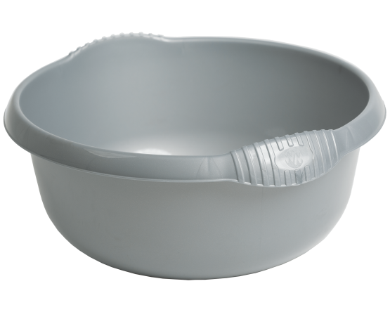 36cm Round Bowl Silver