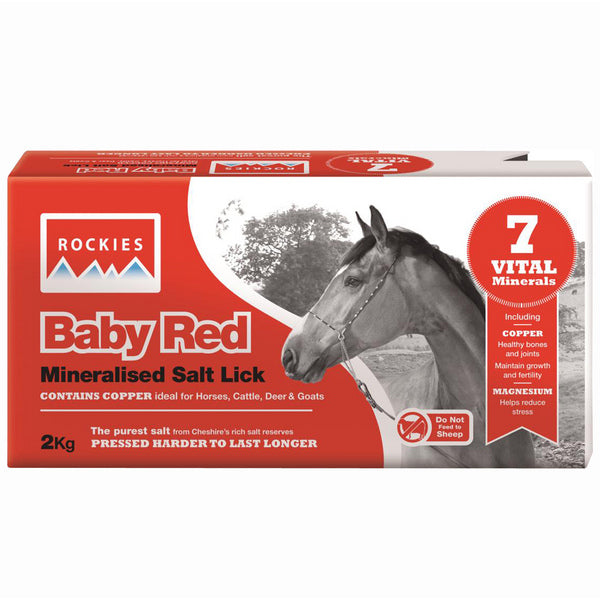 Rockies Baby Red 2kg Salt Lick