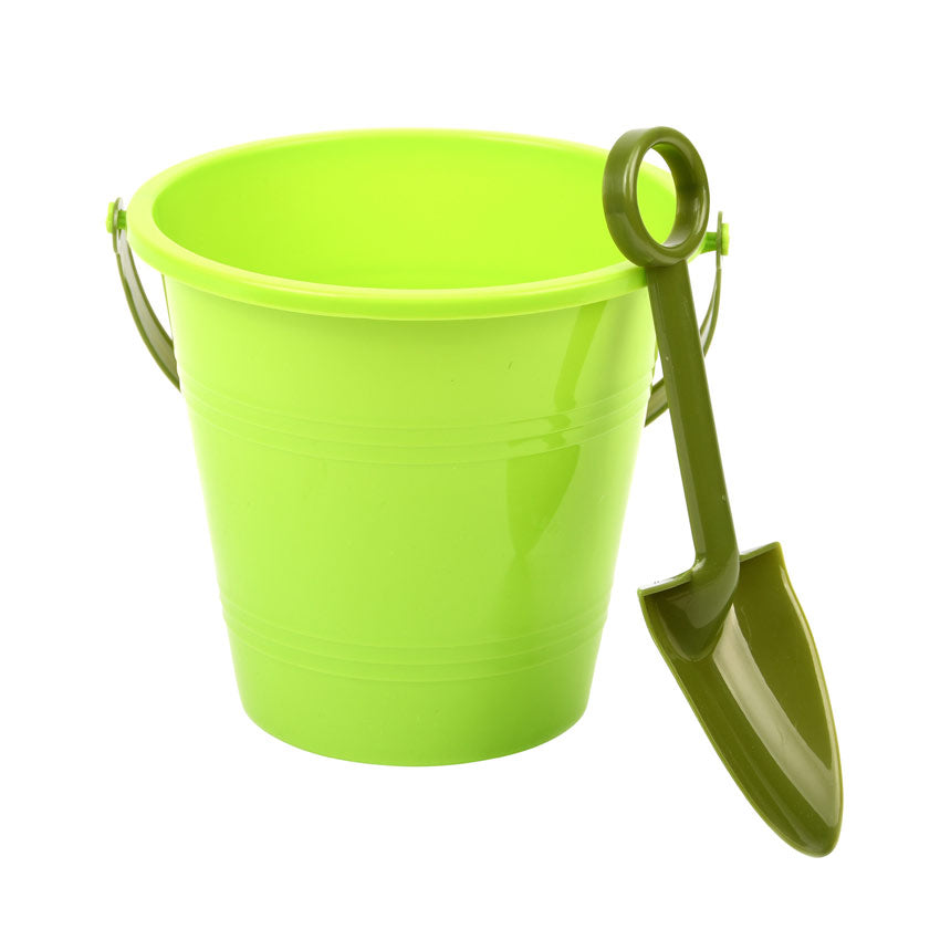 Childrens Bucket with Shovel Plastic